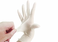 Μίας χρήσης γάντια 24cm ιατρικής εξέτασης λατέξ σκόνη ελεύθερη