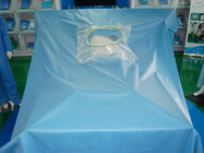 Μίας χρήσης χειρουργικό μπλε μέγεθος 200*300cm χρώματος Caesarean drape