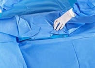 Ύφασμα μη υφανθε'ν χειρουργικό αποστειρωμένο Drapes 20 X 20 ίντσα στο μπλε χρώμα για τη χρήση νοσοκομείων