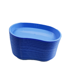 Πλαστικό μπλε μίας χρήσης πιάτο νεφρών για τη χρήση 6000ml νοσοκομείων και κλινικών ελαφριά