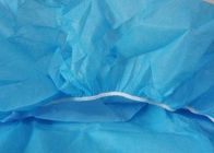 Κλινικών μίας χρήσης χειρουργικές καλύψεις κρεβατιών Drapes μπλε με τα ελαστικά εγκατεστημένα σεντόνια
