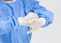 Χειρουργικά μίας χρήσης λαστιχένια γάντια λατέξ γαντιών χεριών με κατασκευασμένος ή ομαλός