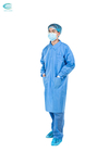 Μη υφανθε'ν εργαστηρίων παλτών μπλε μίας χρήσης εσθήτων για άνδρες και για γυναίκες νοσοκομείων κοστούμι φορμών στολών ιατρικό