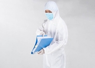 Μίας χρήσης μη υφανθείς προστατευτικός τρίβει τον ιματισμό ασφάλειας PPE κοστουμιών