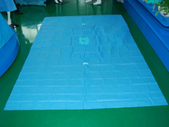 Μπλε μέγεθος 230*330cm χρώματος Drape ακροτήτων ορθοπεδικής Drape φύλλων ακροτήτων χειρουργικό υποστήριξη προσαρμογής