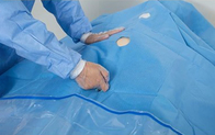 Η ιατρική μίας χρήσης αποστειρωμένη διαδικασία συσκευάζει τις χειρουργικές εξαρτήσεις 210*300cm αγγειογραφίας