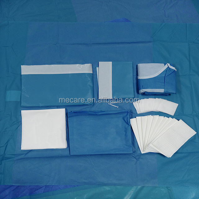 Sterile Surgical Packs Sterilized By Ethylene Oxide in Standard Size for Hospital and Clinic Use