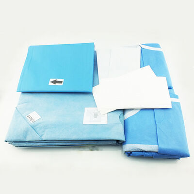 OEM Μίας Χρήσης Χειρουργικά Πακέτα με Υλικά Υψηλής Απορροφητικότητας, Υπερηχητική Συγκόλληση και Χωρίς Λατέξ για Νοσοκομειακές Διαδικασίες