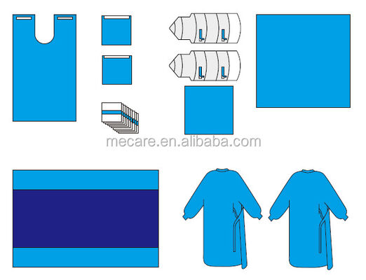 Μίας χρήσης χειρουργικά πακέτα χωρίς λάτεξ με υλικά υψηλής απορροφητικότητας και διάρκεια ζωής 3 ετών για νοσοκομειακή χρήση